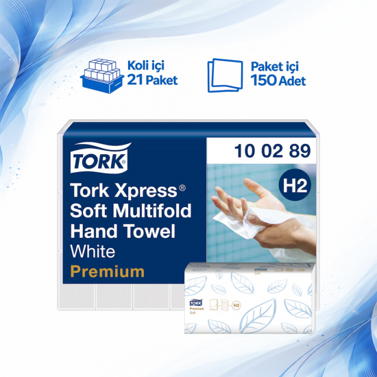 Tork Xpress® Soft Z Katlı Kağıt Havlu 100289 – H2 Sistem