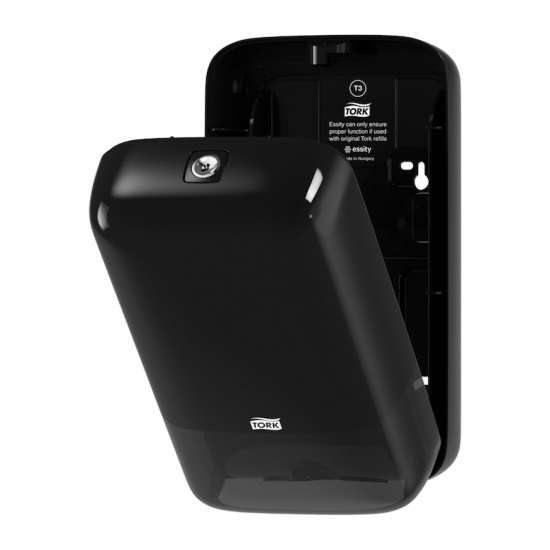 Tork Katlamalı Tuvalet Kağıdı Dispenseri Siyah - 556008