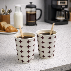 7 Oz Karton Bardak 500 Adet – Tek Kullanımlık Çay ve Kahve Bardağı