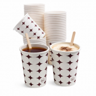 7 Oz Karton Bardak 500 Adet – Tek Kullanımlık Çay ve Kahve Bardağı