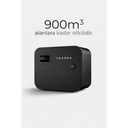 Carpex A1 Pro 900 Geniş Alan Koku Makinesi Siyah - Kartuş Tanımalı