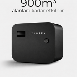 Carpex A1 Pro 900 Geniş Alan Koku Makinesi Siyah - Kartuş Tanımalı
