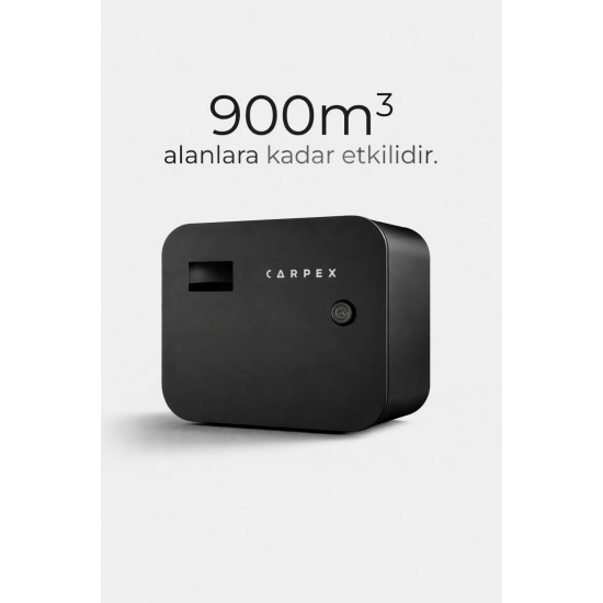 Carpex A1 Pro 900 Geniş Alan Koku Makinesi Siyah - Kartuş Tanımalı