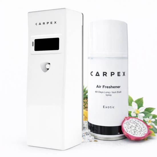 Carpex Dijital Spreymatik Koku Makinesi - Beyaz