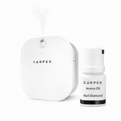 Carpex Micro Koku Makinesi Beyaz + 50 ml Aroma Oil Koku Kartuşu Hediyeli