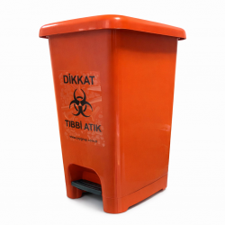 Ceymop Tıbbi Atık Çöp Kovası 50 Litre