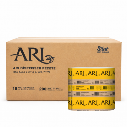 Arı Extra Dispenser Peçete 18 Paket x 200 Adet (Koli İçi 3600 Adet)