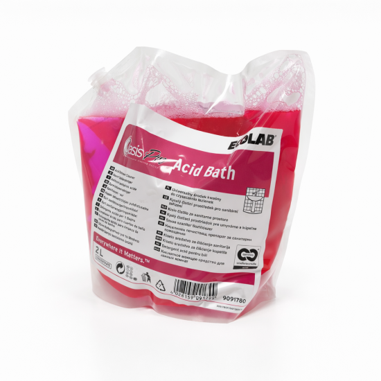 Ecolab Oasis Pro Acid Bath Sıvı Asidik Banyo Temizleyici 2 Lt - 2 adet