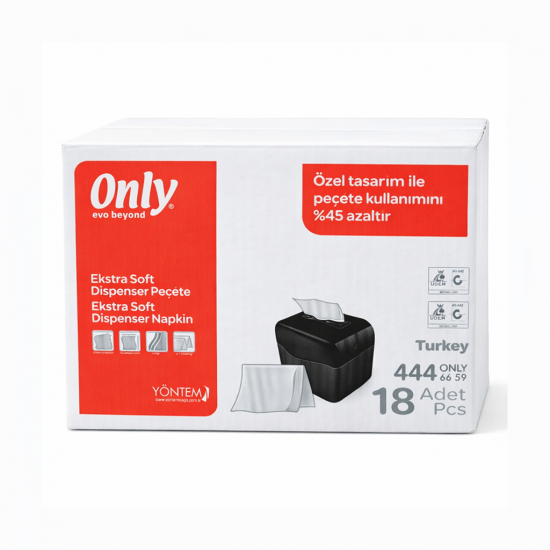 Only Extra Soft Dispenser Peçete V Katlama 2 Katlı 