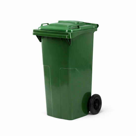 Çöp Konteyner Yeşil 120 Litre 