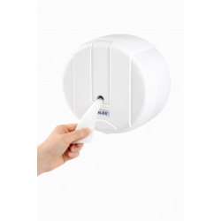 Palex Mini Pratik İçten Çekmeli Tuvalet Kağıdı Dispenseri Beyaz - 3442-0
