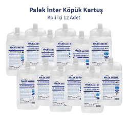 Palex İnter Köpük Kartuş El Temizleme Köpüğü 12 Adet 1000 ml