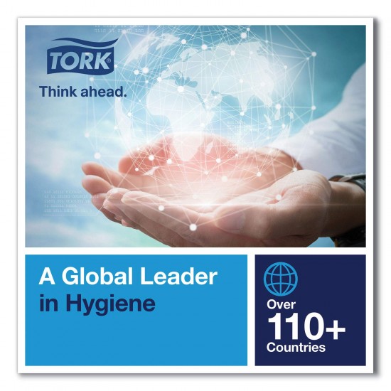 Tork Çift Rulo Tuvalet Kağıdı Dispenseri Beyaz- 557500