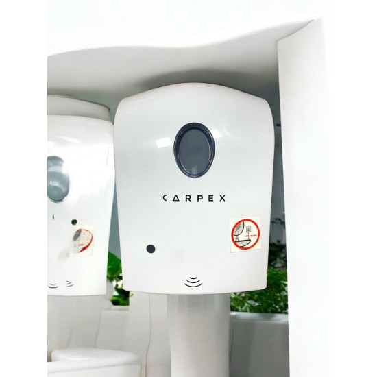 Carpex Otomatik Sensörlü Köpük Sabun Dispenseri Kartuş Tanımalı Beyaz